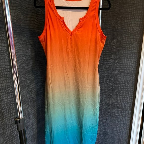 Multi Colour Maxi dress - Picture 1 of 2
